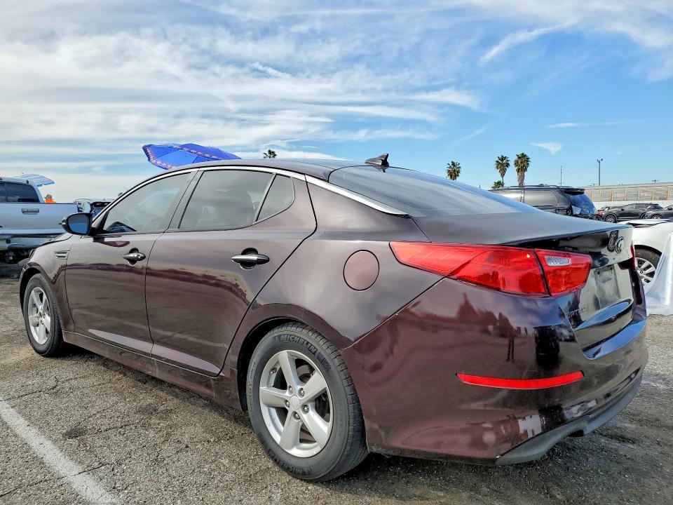 Photo 2 from auction – 2015 KIA OPTIMA with VIN 5XXGN4A73FG362043