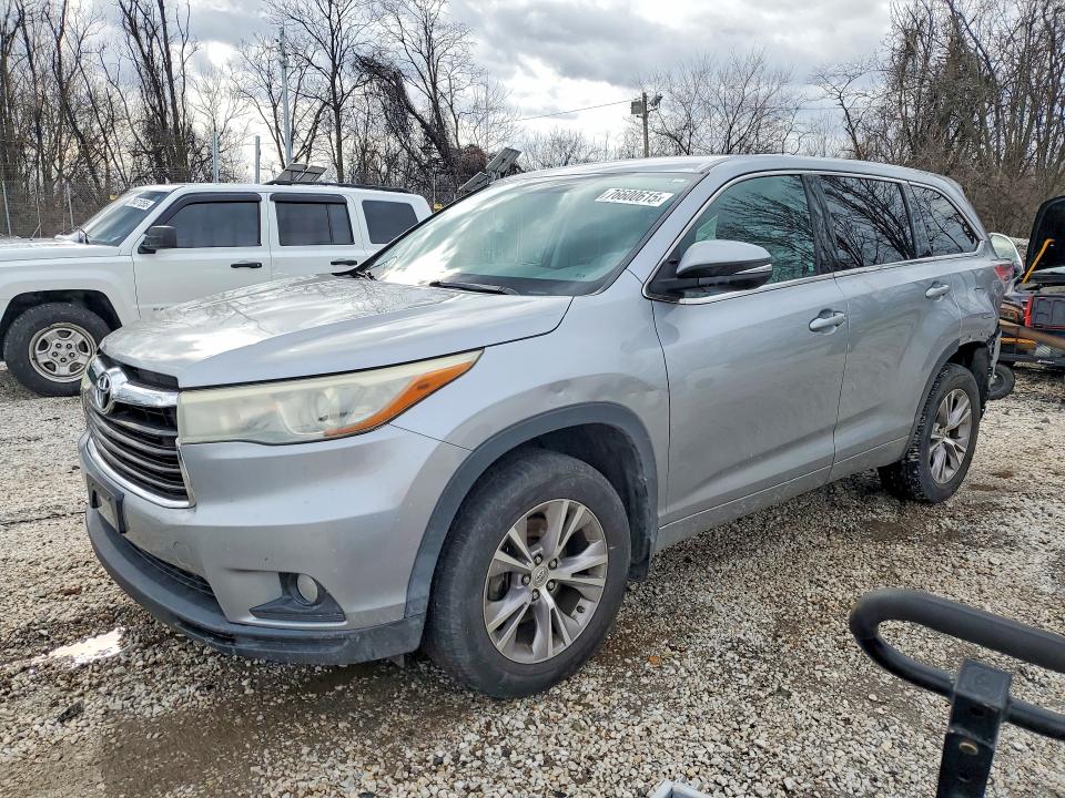 TOYOTA HIGHLANDER 2015 with VIN 5TDBKRFH8FS140534 - Photo from auction