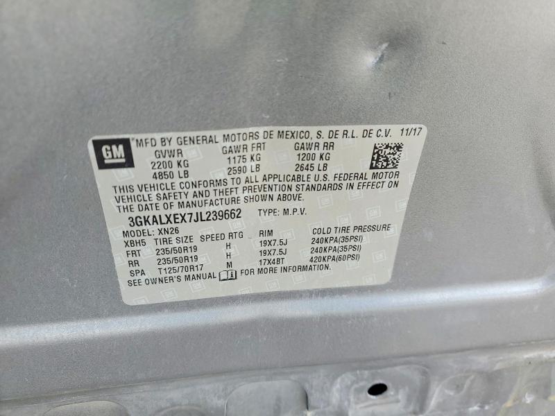 Photo 14 from auction – 2018 GMC TERRAIN DE with VIN 3GKALXEX7JL239662