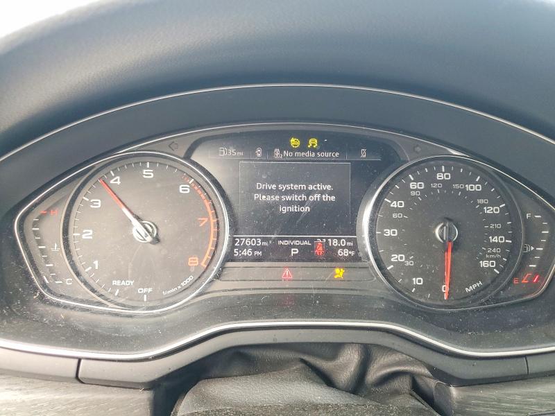 Photo 9 from auction – 2023 AUDI A4 with VIN WAUDAAF47PN001526