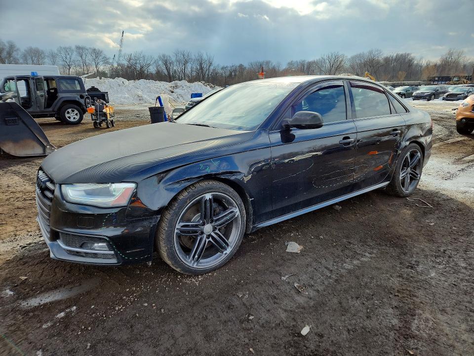 AUDI S4 PREMIUM 2014 with VIN WAUBGAFL2EA071596 - Photo from auction
