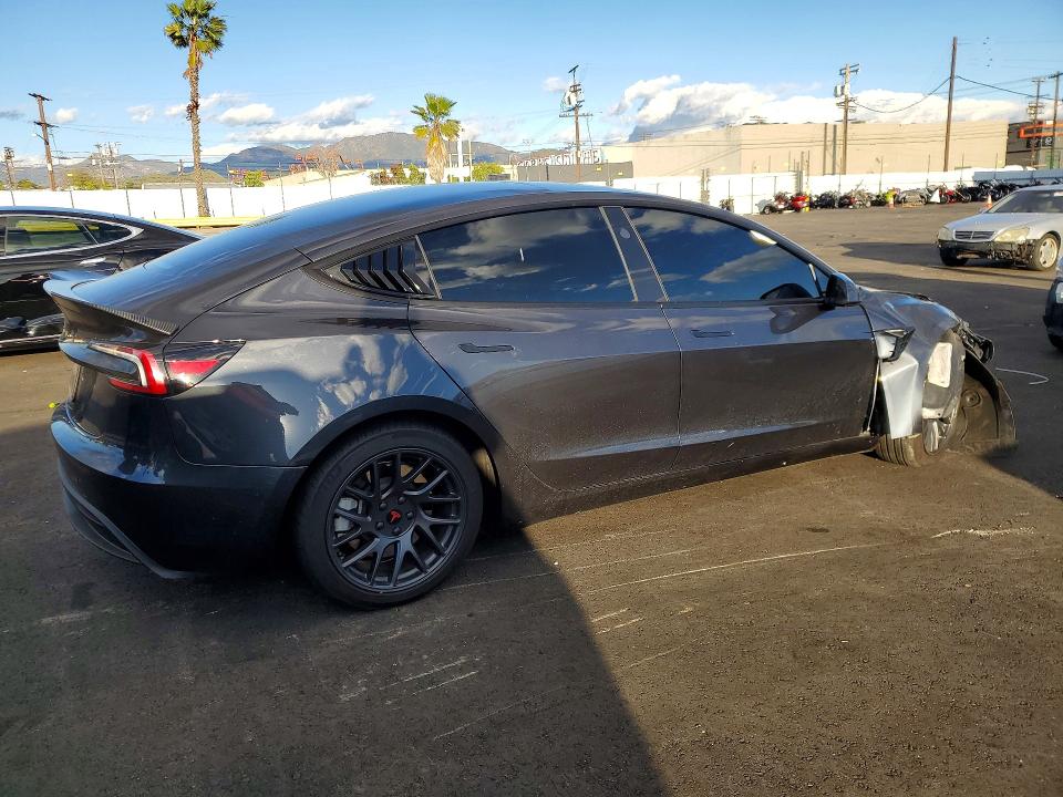Photo 3 from auction – 2025 TESLA MODEL 3 with VIN 5YJ3E1EA3SF011343