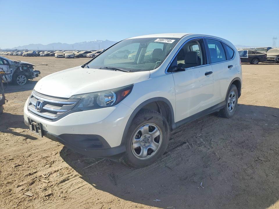 HONDA CR-V LX 2014 with VIN 5J6RM3H30EL023693 - Photo from auction