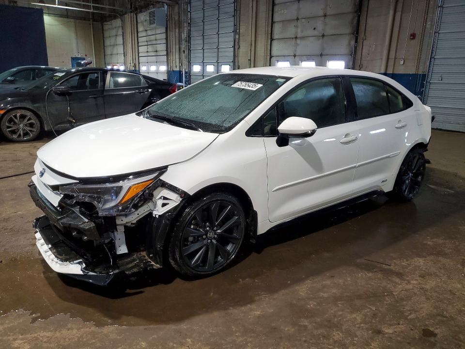TOYOTA COROLLA 2025 with VIN JTDBDMHE3S3023116 - Photo from auction