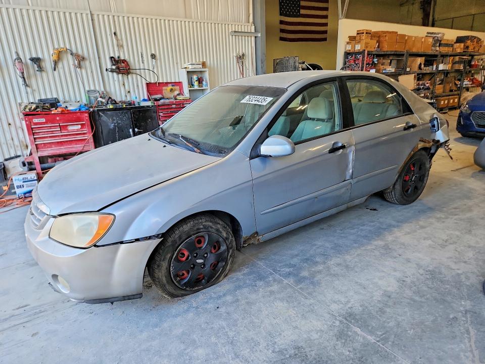 KIA SPECTRA LX 2006 with VIN KNAFE121765244356 - Photo from auction