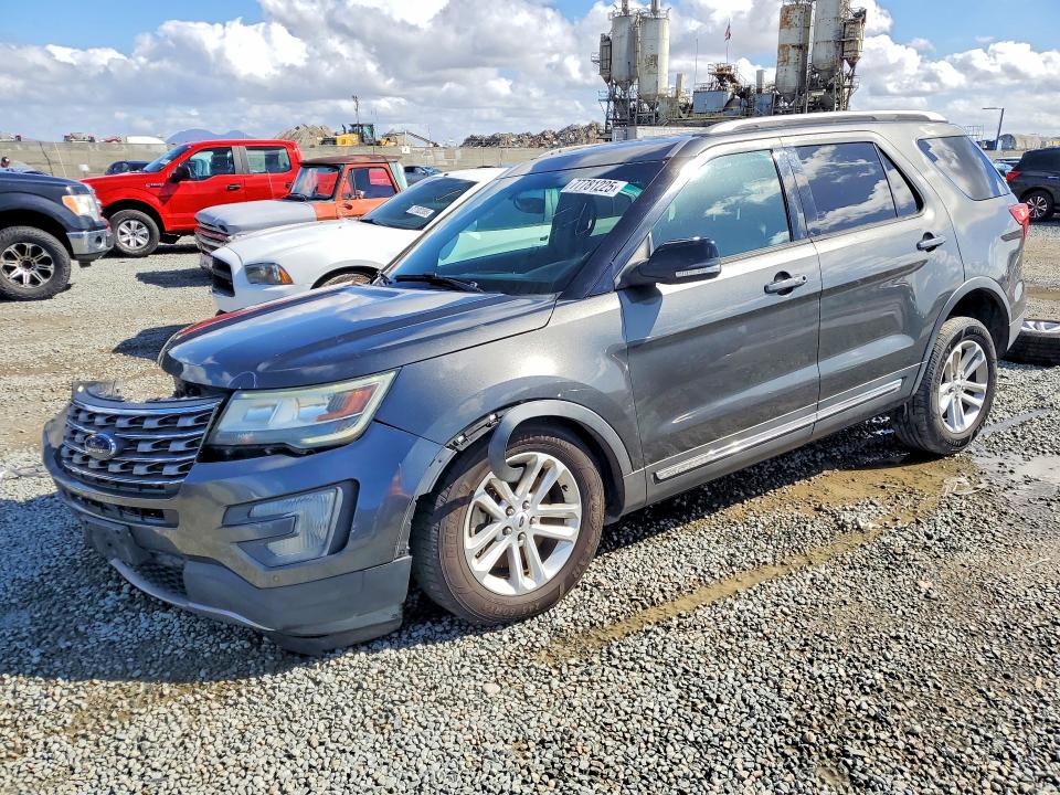 FORD EXPLORER X 2016 with VIN 1FM5K7D86GGD29341 - Photo from auction