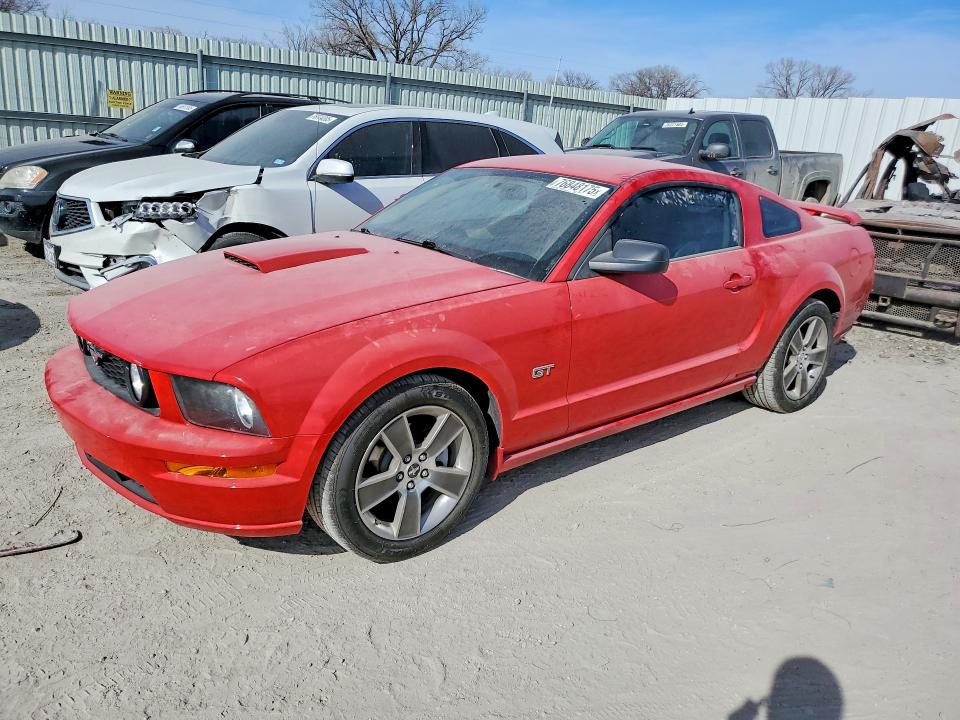 Photo 1 from auction – 2008 FORD MUSTANG with VIN 1ZVHT82H985198651