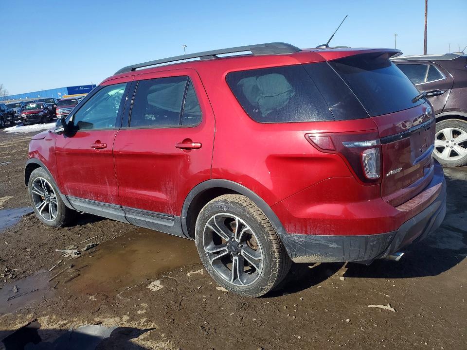 Photo 2 from auction – 2015 FORD EXPLORER with VIN 1FM5K8GT9FGB88673