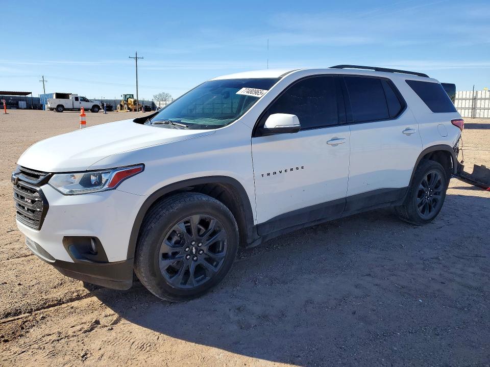 Photo 1 from auction – 2021 CHEVROLET TRAVERSE with VIN 1GNERJKW0MJ265348