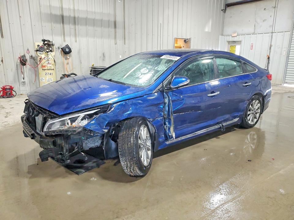 HYUNDAI SONATA SPO 2017 with VIN 5NPE34AFXHH452883 - Photo from auction