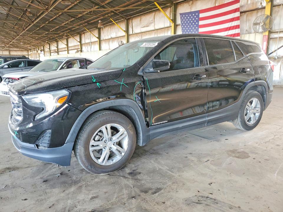 GMC TERRAIN 2018 with VIN 3GKALMEV1JL284450 - Photo from auction