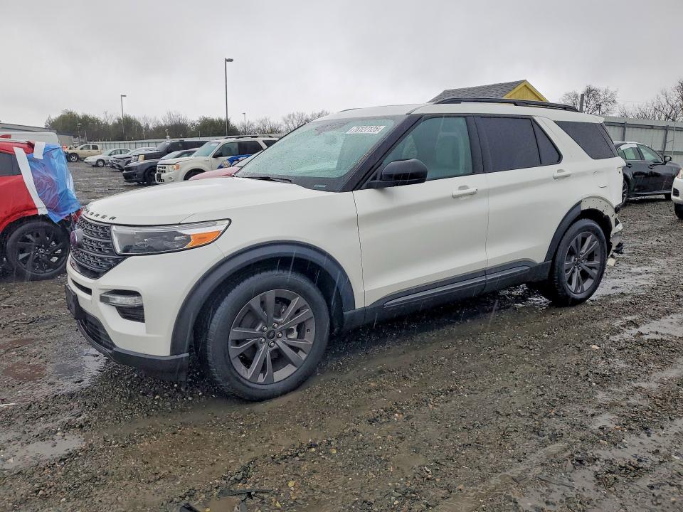 FORD EXPLORER X 2021 with VIN 1FMSK7DH3MGB96360 - Photo from auction