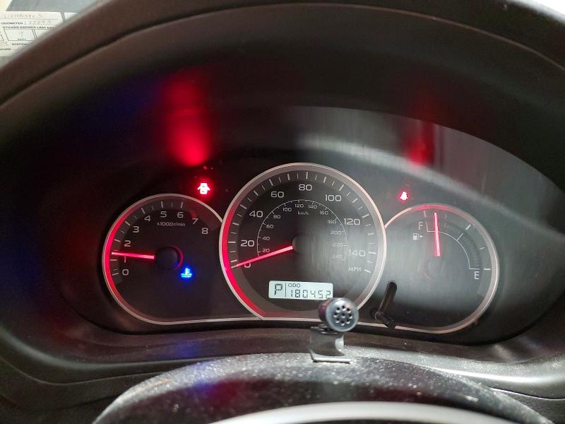 Photo 9 from auction – 2008 SUBARU IMPREZA with VIN JF1GE61618H503903