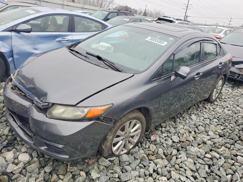 HONDA CIVIC 2012 with VIN 2HGFB2F84CH329282 - Photo from auction