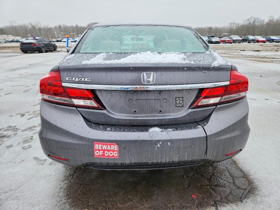 Foto 6 de la subasta – 2015 HONDA CIVIC con VIN 19XFB2F54FE223211