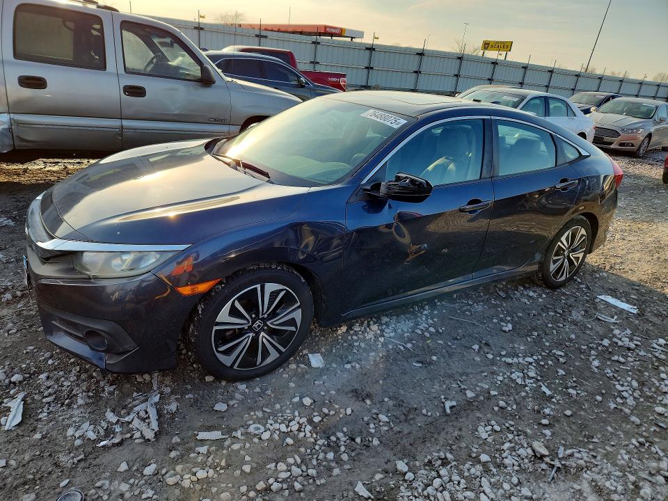 HONDA CIVIC EX 2016 with VIN 19XFC1F37GE022684 - Photo from auction
