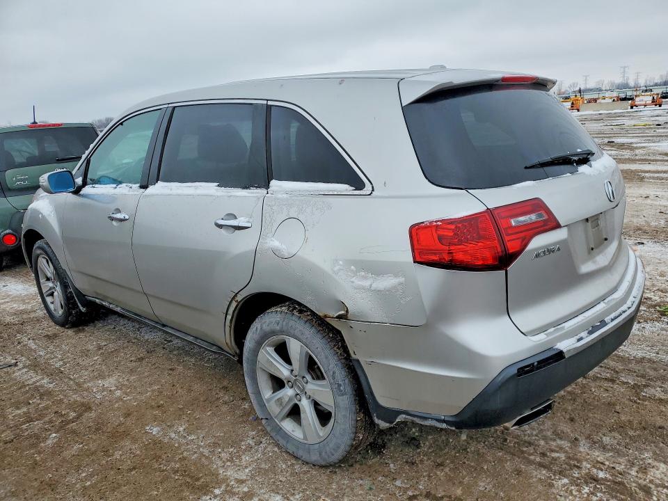 Photo 2 from auction – 2010 ACURA MDX TECHNO with VIN 2HNYD2H47AH504191