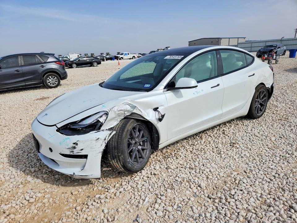 TESLA MODEL 3 2023 with VIN 5YJ3E1EA0PF565530 - Photo from auction