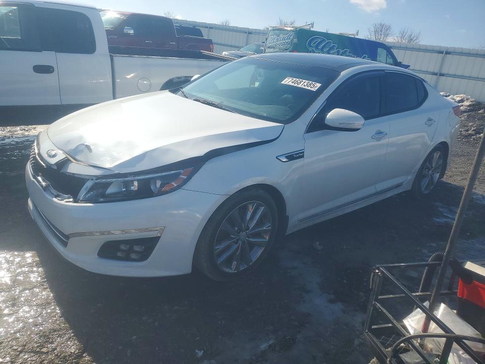 KIA OPTIMA 2015 with VIN 5XXGR4A68FG418327 - Photo from auction