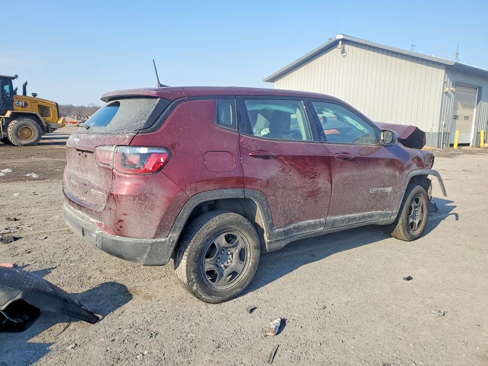 Photo 3 from auction – 2020 JEEP COMPASS with VIN 3C4NJDAB0LT242918