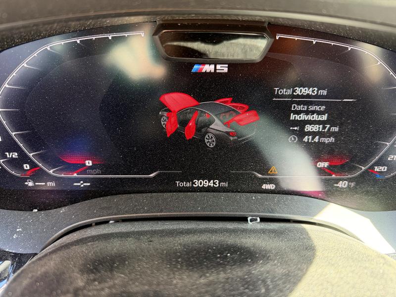 Photo 9 from auction – 2022 BMW M5 with VIN WBS83CH05NCH70776