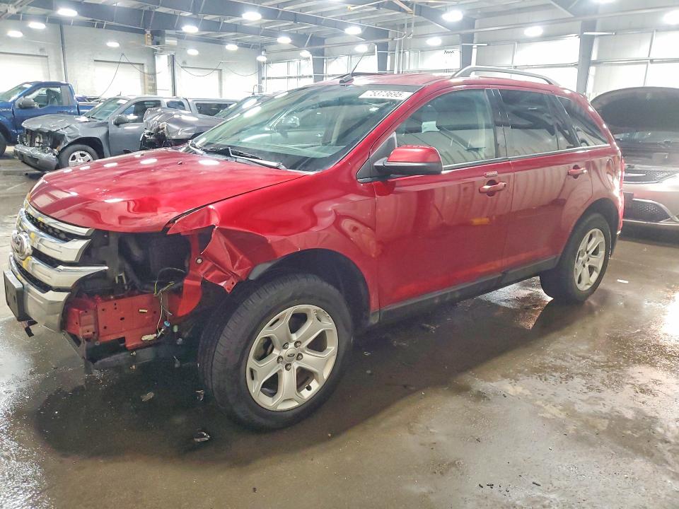 FORD EDGE SEL 2014 with VIN 2FMDK4JC9EBA79181 - Photo from auction