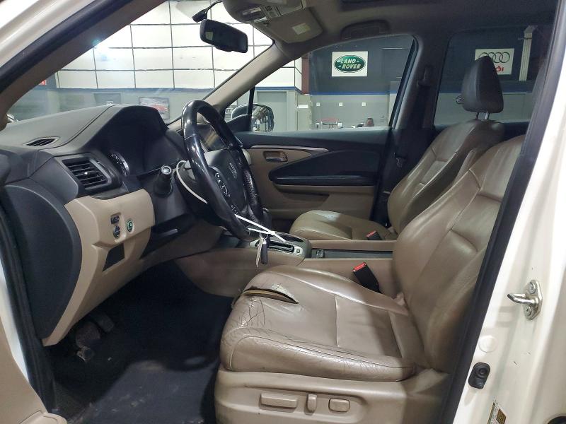 Photo 7 from auction – 2016 HONDA PILOT EXL with VIN 5FNYF6H55GB013374