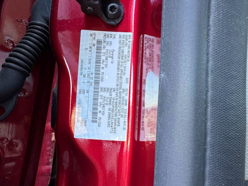 Photo 10 from auction – 2014 FORD C-MAX SEL with VIN 1FADP5BUXEL504772