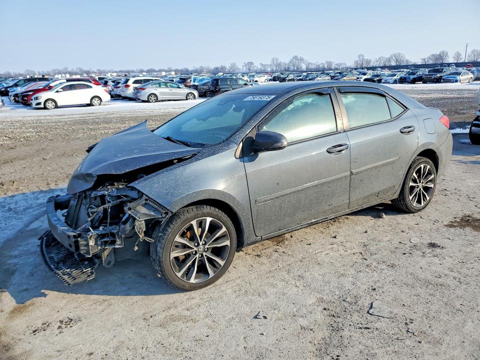 TOYOTA COROLLA 2017 with VIN 2T1BURHE7HC876857 - Photo from auction