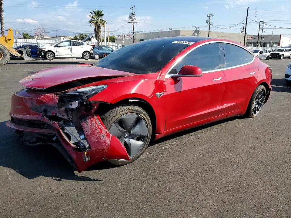 TESLA MODEL 3 2018 with VIN 5YJ3E1EA2JF012952 - Photo from auction
