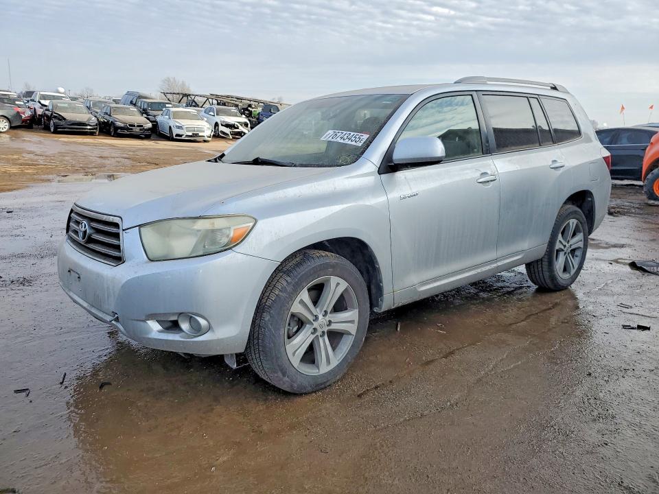 TOYOTA HIGHLANDER 2008 with VIN JTEES43AX82075909 - Photo from auction