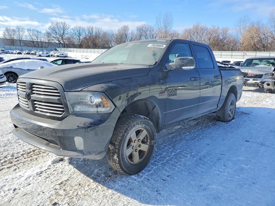 RAM 1500 SPORT 2017 with VIN 1C6RR7MTXHS658765 - Photo from auction