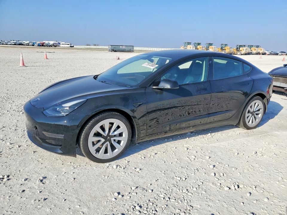 TESLA MODEL 3 2021 with VIN 5YJ3E1EA6MF987880 - Photo from auction