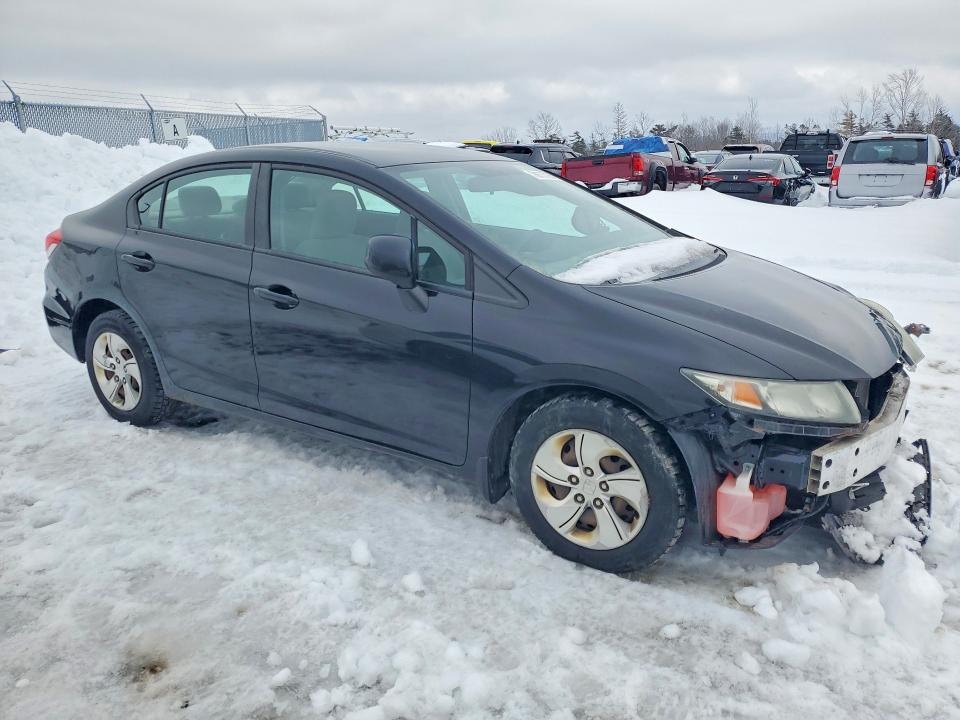 Photo 4 from auction – 2013 HONDA CIVIC with VIN 2HGFB2E42DH025738