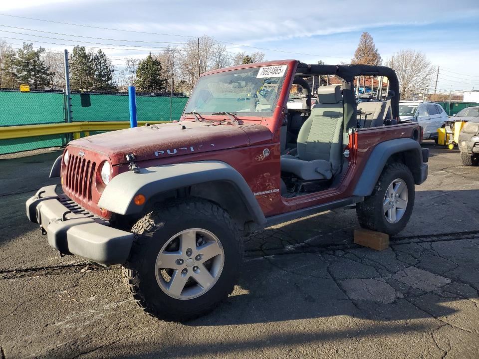 JEEP WRANGLER 2008 with VIN 1J4GA64158L631722 - Photo from auction