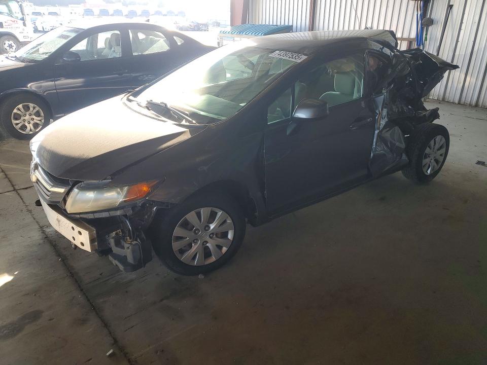 HONDA CIVIC 2012 with VIN 2HGFB2F52CH308226 - Photo from auction