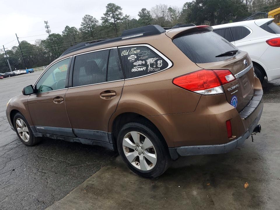 Photo 2 from auction – 2011 SUBARU OUTBACK with VIN 4S4BRBKCXB3363792