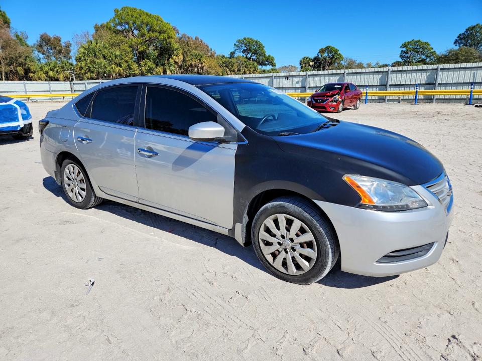 Photo 4 from auction – 2015 NISSAN SENTRA S with VIN 3N1AB7AP3FY338092