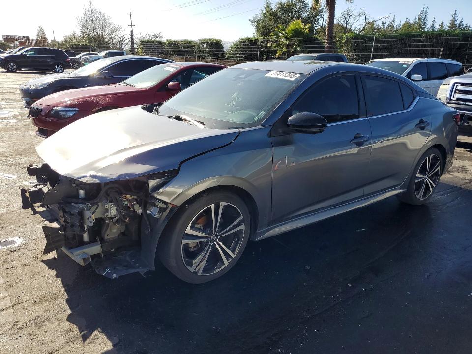 Photo 1 from auction – 2023 NISSAN SENTRA SR with VIN 3N1AB8DV8PY271670