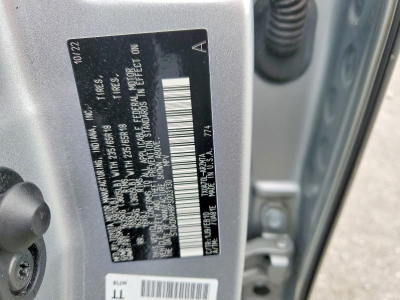 Photo 14 from auction – 2023 TOYOTA HIGHLANDER with VIN 5TDKDRAH8PS003130