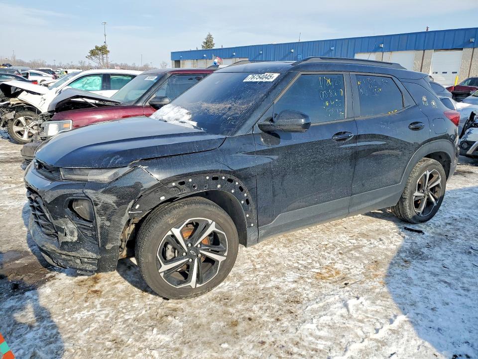 CHEVROLET TRAILBLAZE 2021 with VIN KL79MTSL2MB074175 - Photo from auction