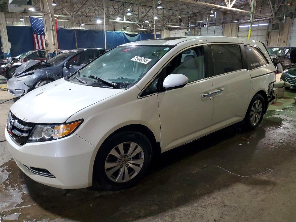HONDA ODYSSEY 2014 with VIN 5FNRL5H61EB053612 - Photo from auction