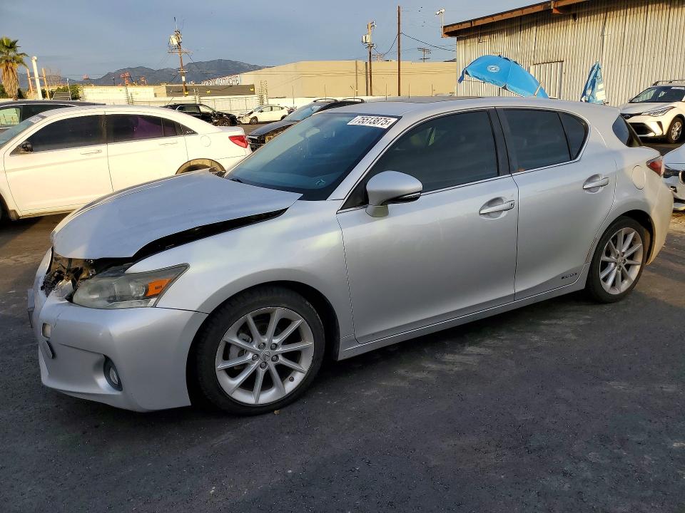 LEXUS CT 2011 with VIN JTHKD5BH9B2028818 - Photo from auction