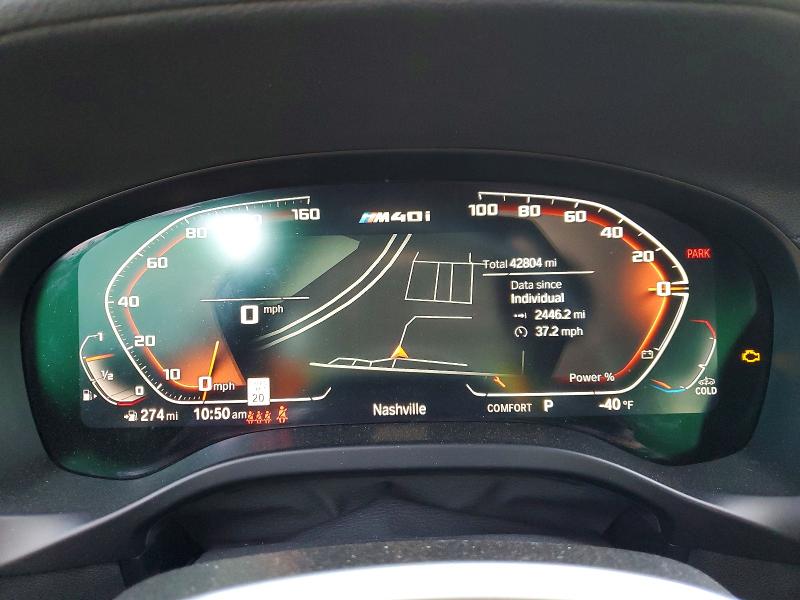 Photo 9 from auction – 2023 BMW X3 M40I with VIN 5UX83DP0XP9N77999