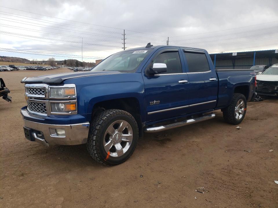 CHEVROLET SILVERADO 2015 with VIN 3GCUKSECXFG433808 - Photo from auction