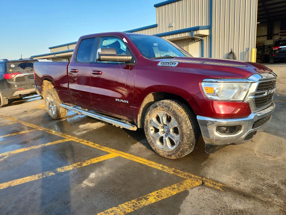Photo 4 from auction – 2021 RAM 1500 BIG H with VIN 1C6SRFBT2MN822050