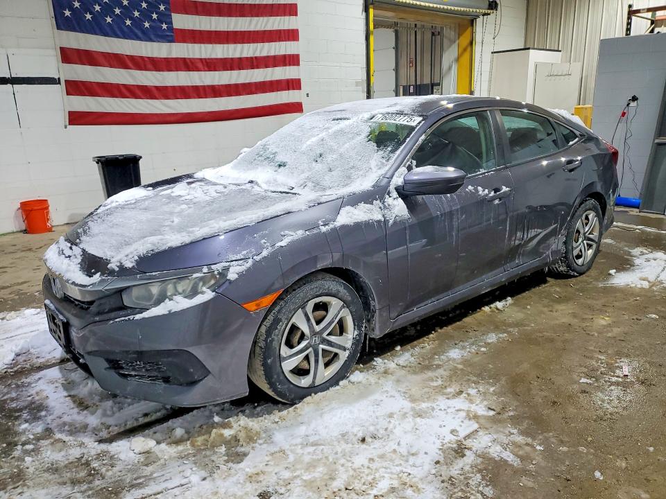 HONDA CIVIC LX 2016 with VIN 19XFC2F59GE046573 - Photo from auction