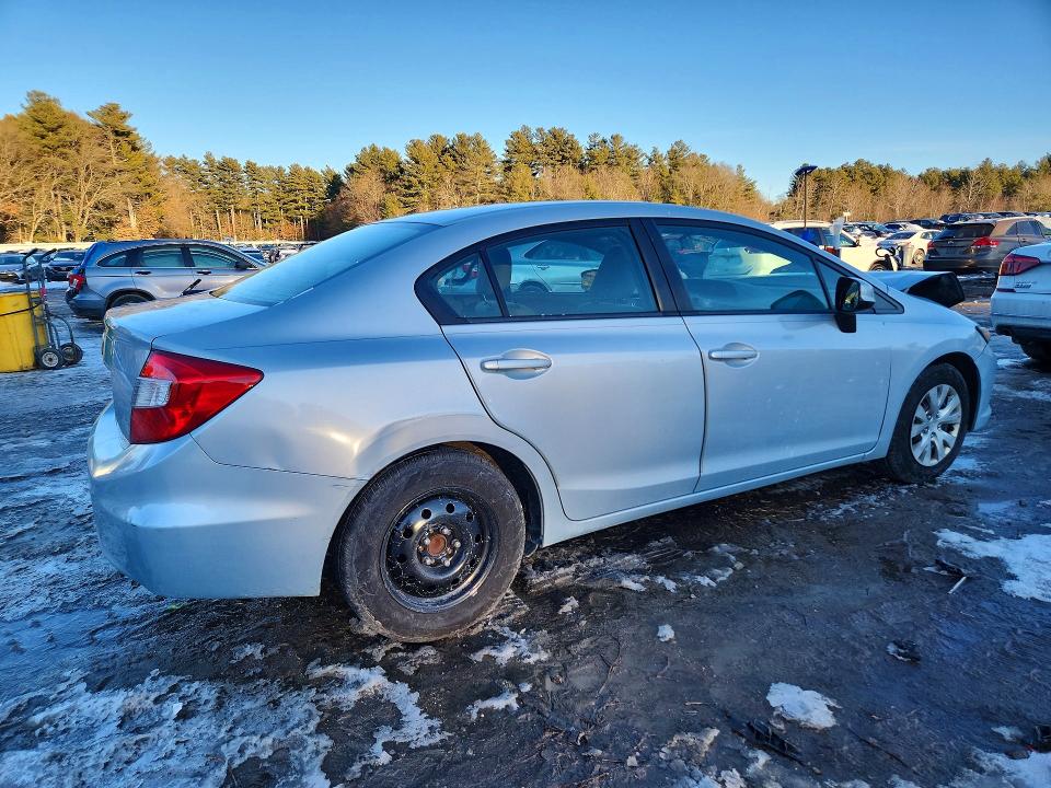 Zdjęcie 3 z aukcji – 2012 HONDA CIVIC LX z VIN 2HGFB2F58CH549532