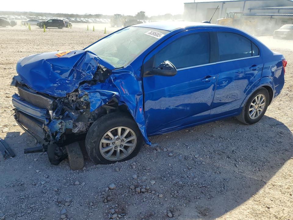 CHEVROLET SONIC 2019 with VIN 1G1JD5SB0K4110166 - Photo from auction