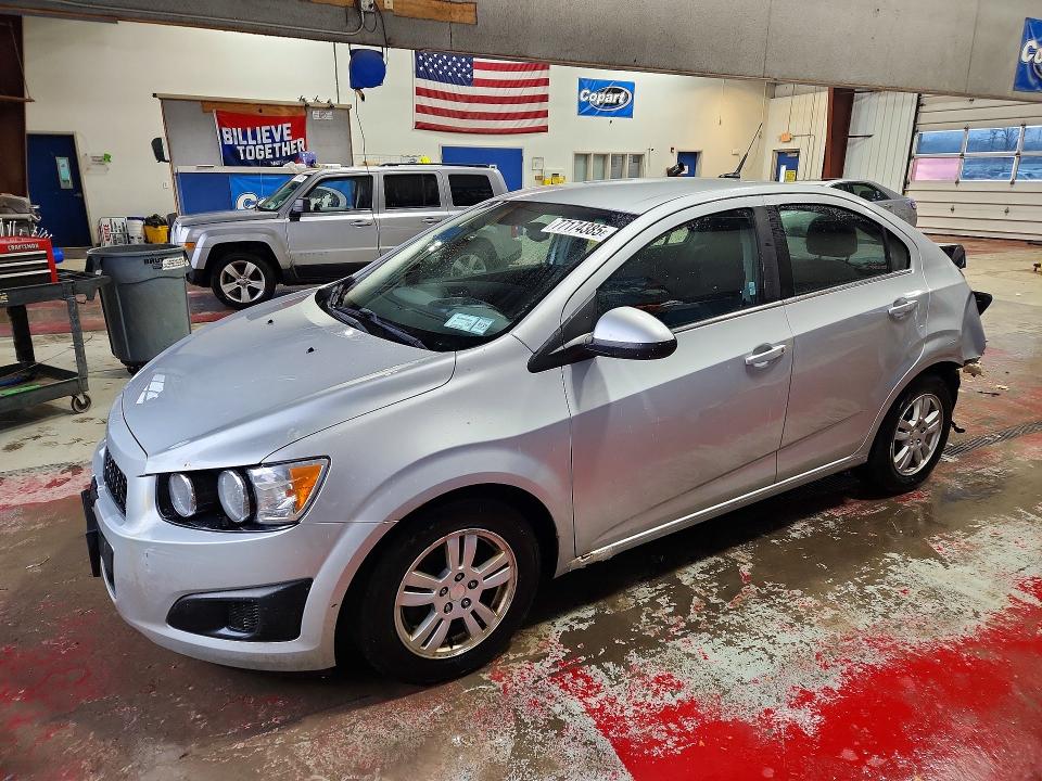 CHEVROLET SONIC 2013 with VIN 1G1JC5SG1D4191020 - Photo from auction